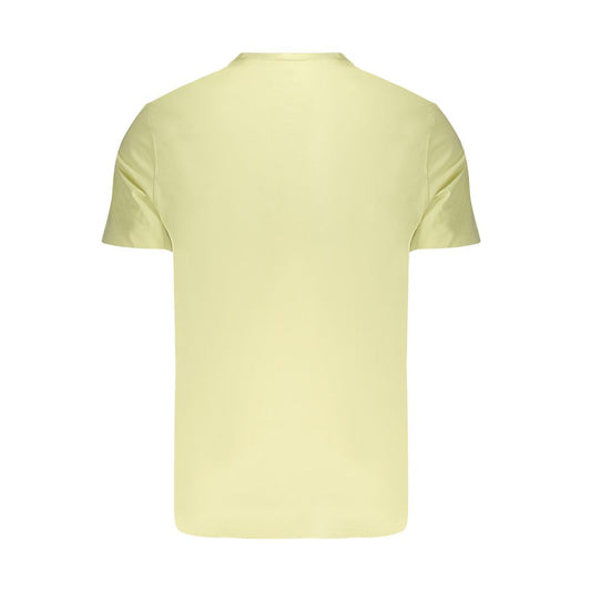 Calvin Klein Calvin Klein Yellow Cotton T-Shirt CA-35625-L 1728,67403481248,Calvin Klein,Clothing,L,M,Men,Men - Clothing,New with tags,S,T-Shirts - Men - Clothing,XL,Yellow