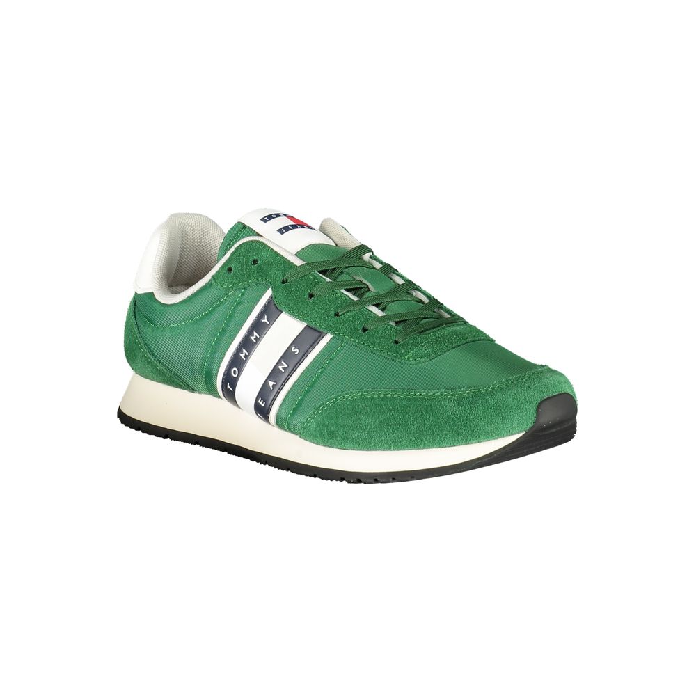 Tommy Hilfiger Verde Polyester Men Sneaker
