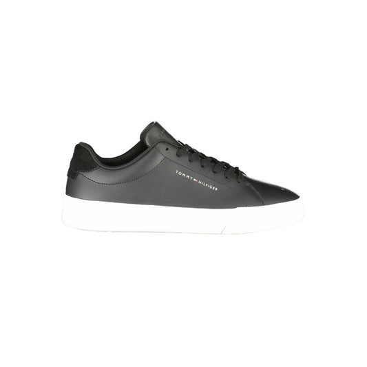 Tommy Hilfiger Tommy Hilfiger Black Leather Men Sneaker TO-36764-EU40/US7 1728,67403481248,Black,EU40/US7,EU45/US12,EU46,Men,Men - Shoes,New with tags,Shoes,Sneakers - Men - Shoes,Tommy Hilfiger