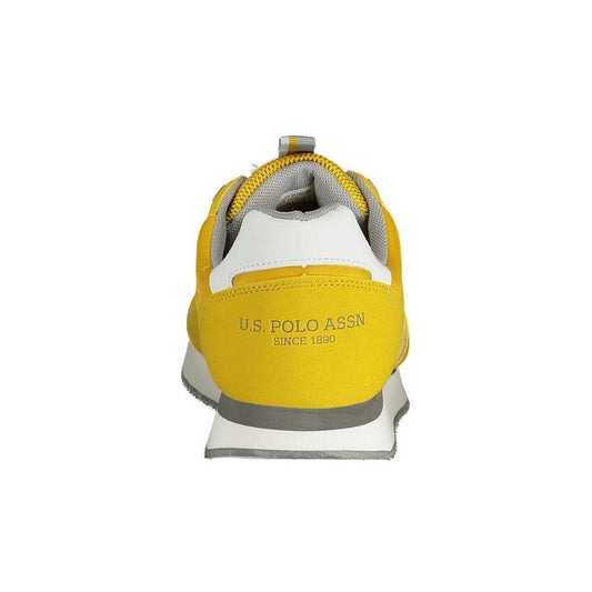 U.S. POLO ASSN. Yellow Polyester Men Sneaker