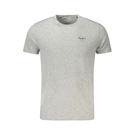Pepe Jeans Grigio Cotton Men T-Shirt