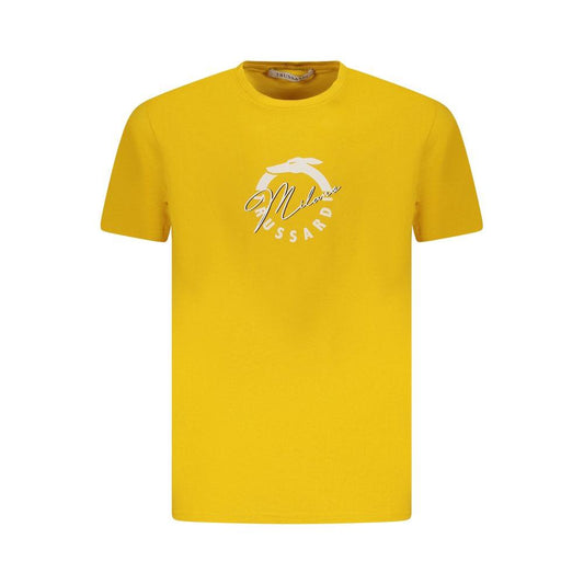 Trussardi Trussardi Yellow Cotton Men T-Shirt TR-36625-XXL 1728,67403481248,Clothing,L,M,Men,Men - Clothing,New with tags,S,T-Shirts - Men - Clothing,Trussardi,XL,XXL,Yellow