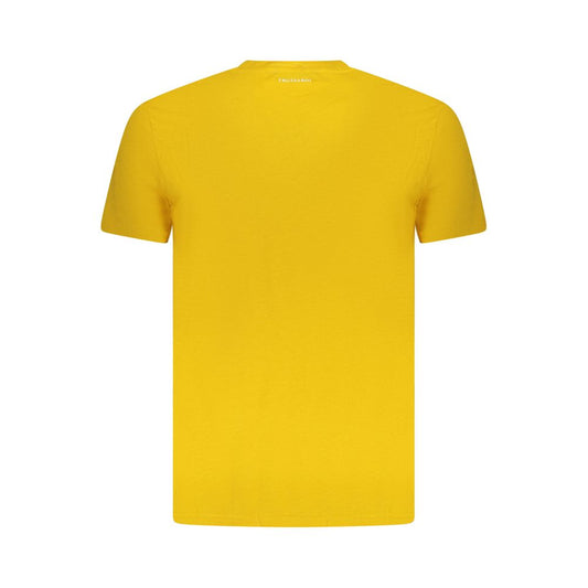 Trussardi Trussardi Yellow Cotton Men T-Shirt TR-36625-XXL 1728,67403481248,Clothing,L,M,Men,Men - Clothing,New with tags,S,T-Shirts - Men - Clothing,Trussardi,XL,XXL,Yellow