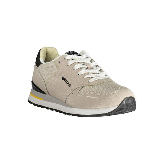 Gas Gray Polyester Men Sneaker