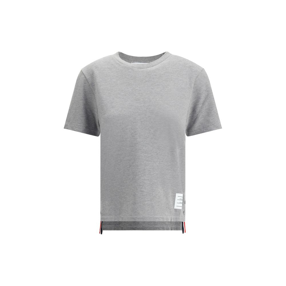Thom Browne T-Shirt with iconic bands TH-FJS013A00050055-IT42 | L