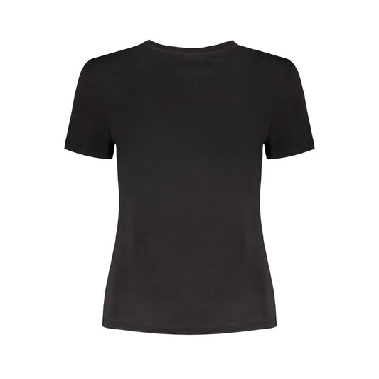 Tommy Hilfiger-Tommy Hilfiger Black Cotton Tops & T-Shirt-1728,67403481248,Black,Clothing,New with tags,Tommy Hilfiger,Tops & T-Shirts - Women - Clothing,Women,Women - Clothing,XL-TO-31443-XL