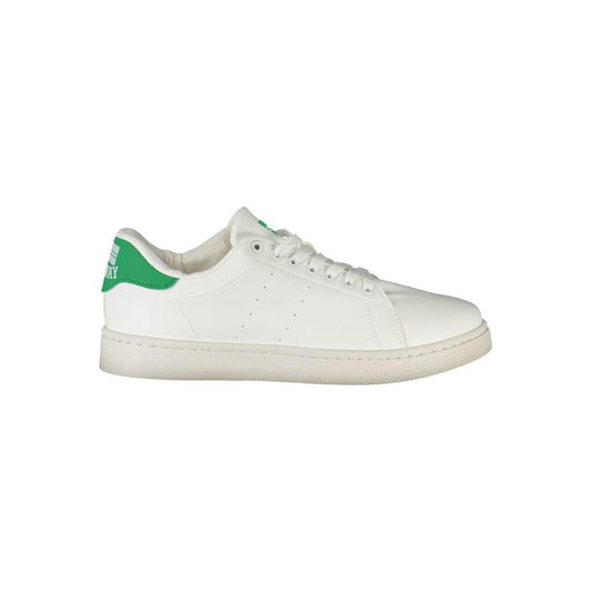 Norway 1963 White Polyester Men Sneaker