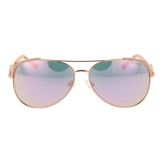 Guess Rose Gold Women Sunglasses