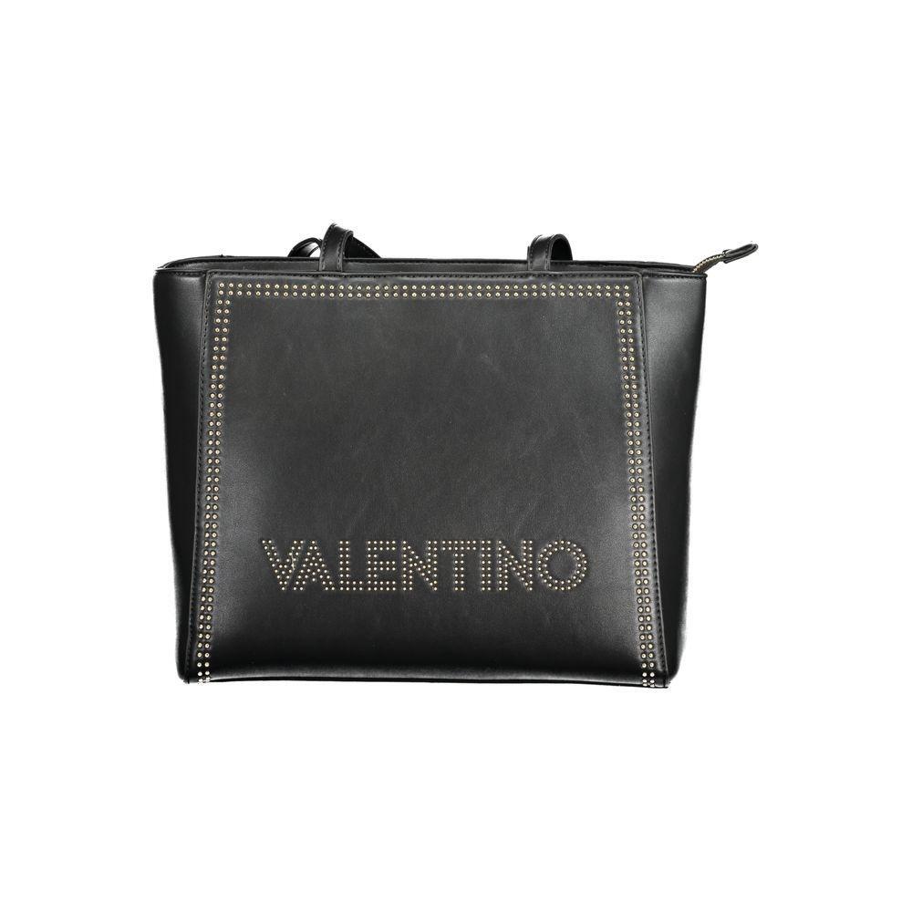 Front view with bag zipped and handles upright.