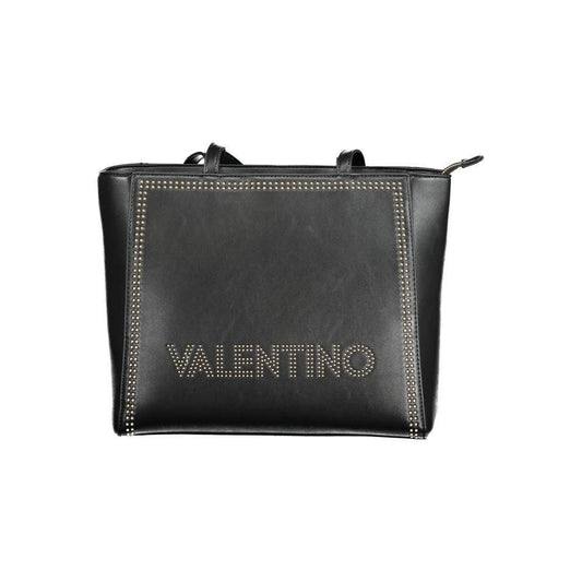 Mario Valentino Black Polyethylene Handbag VA-33527