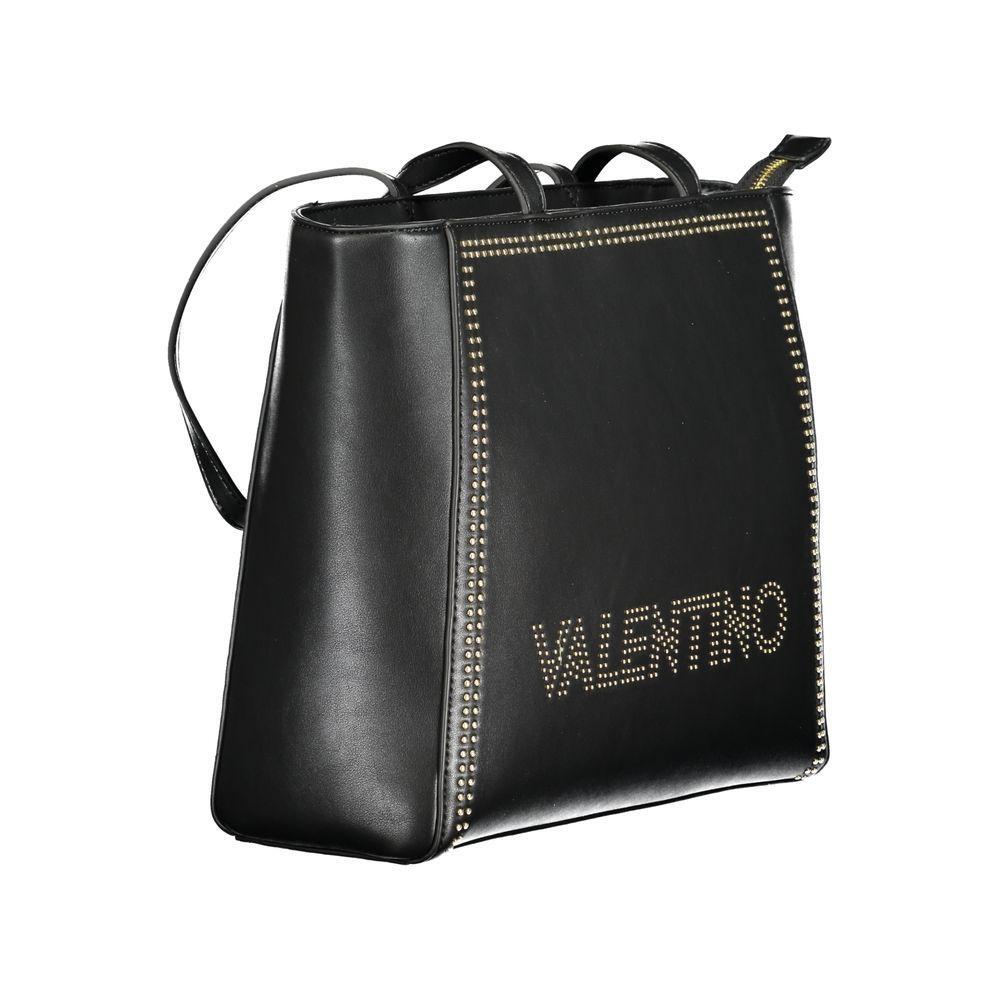 Front view with bag zipped and handles upright.
