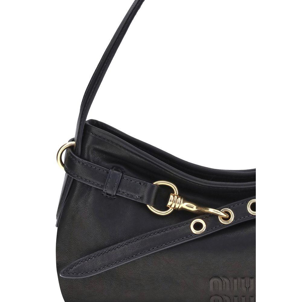 Miu Miu Aventure Shoulder Bag MI5BC182VOOO2BBLF0002BB