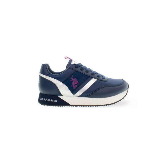 U.S. POLO ASSN. Blue Polyester Sneaker US-15454-EU38/US8