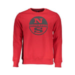 North Sails Red Cotton Sweater NO-16235-XXL