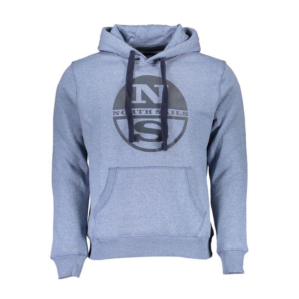 North Sails Blue Cotton Sweater NO-16250-XXL