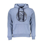 North Sails Blue Cotton Sweater NO-16250-XXL