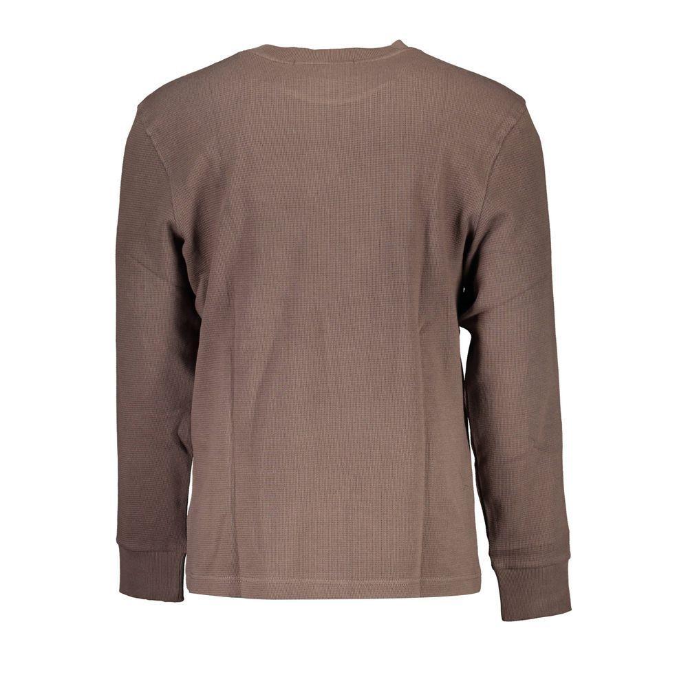 Calvin Klein Brown Cotton Sweater CA-16684-L