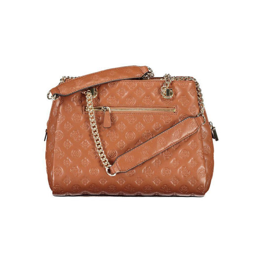 Guess Jeans Brown Polyethylene Handbag GU-17241