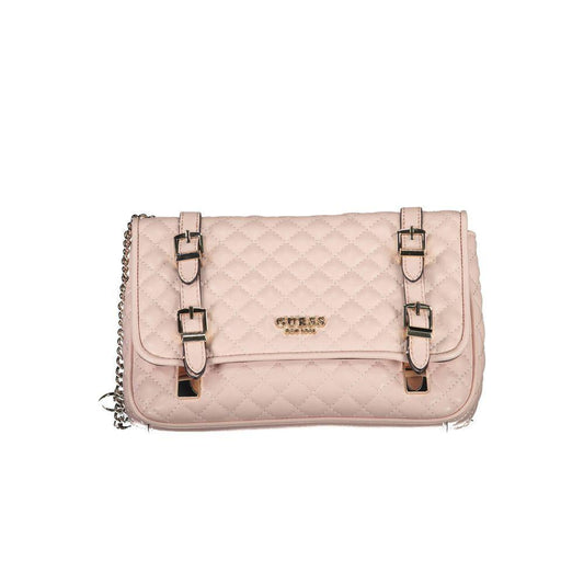 Guess Jeans Pink Polyethylene Handbag GU-17268