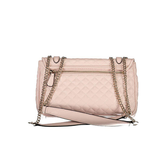 Guess Jeans Pink Polyethylene Handbag GU-17268