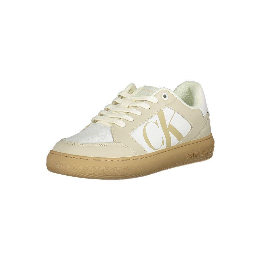 Calvin Klein White Polyester Sneaker CA-17416-EU40/US7