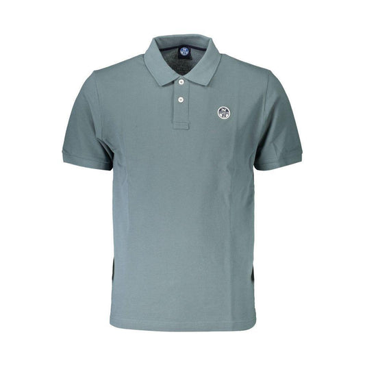 North Sails Green Cotton Polo Shirt NO-17668-M