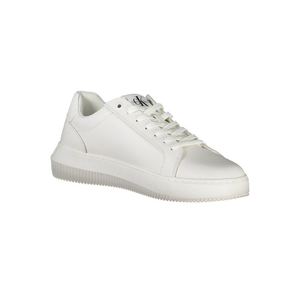 Calvin Klein White Polyester Sneaker CA-17969-EU43/US10