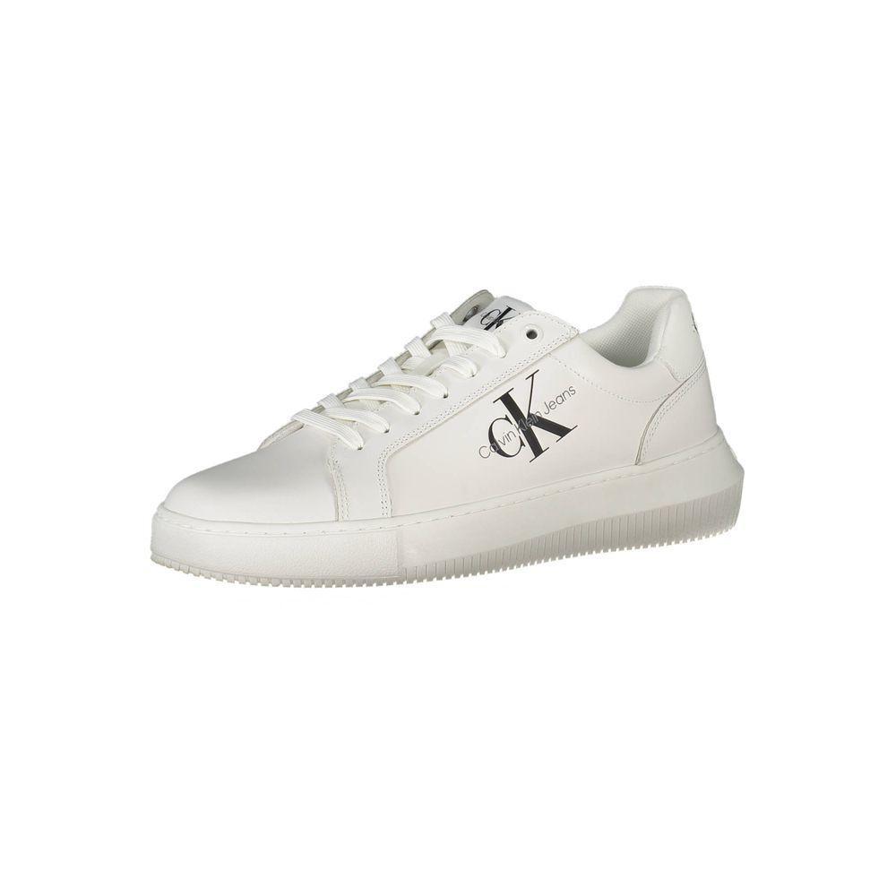 Calvin Klein White Polyester Sneaker CA-17969-EU43/US10