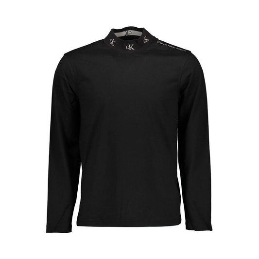 Calvin Klein Black Cotton T-Shirt CA-18035-XXL