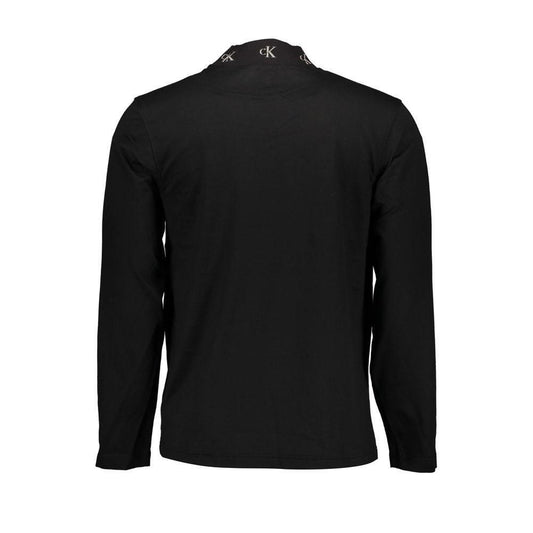 Calvin Klein Black Cotton T-Shirt CA-18035-XXL