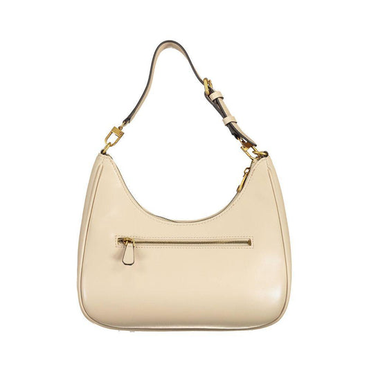 Guess Jeans Beige Polyethylene Handbag GU-18052