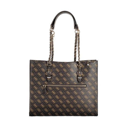 Guess Jeans Brown Polyethylene Handbag GU-18472