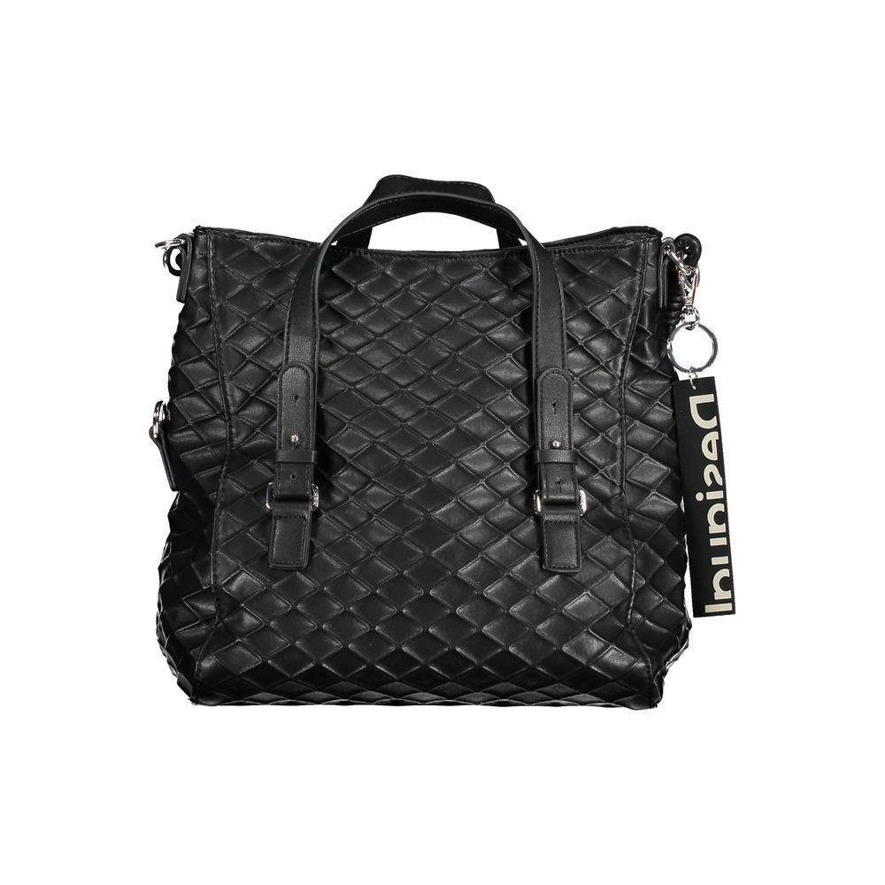 Desigual Black Polyethylene Handbag DE-18775