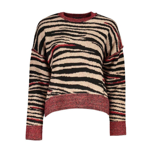 Desigual Red Fabric Sweater DE-24891-S