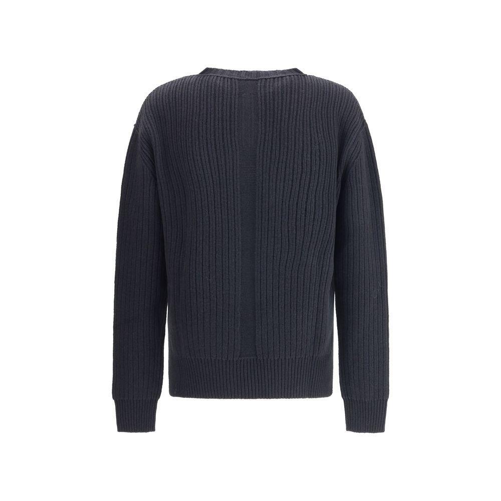 Rick Owens Ribbed Sweater RI-RU02E1649KWV09-L