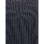 Rick Owens Ribbed Sweater RI-RU02E1649KWV09-L