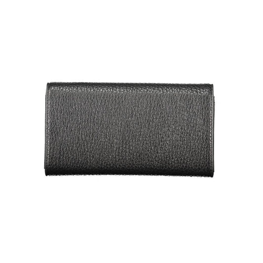 Mario Valentino Black Polyethylene Women Wallet VA-39165