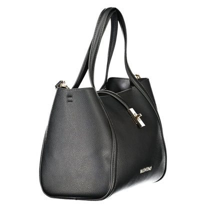 Mario Valentino Black Polyethylene Women Handbag