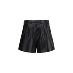 R13 Leather Shorts