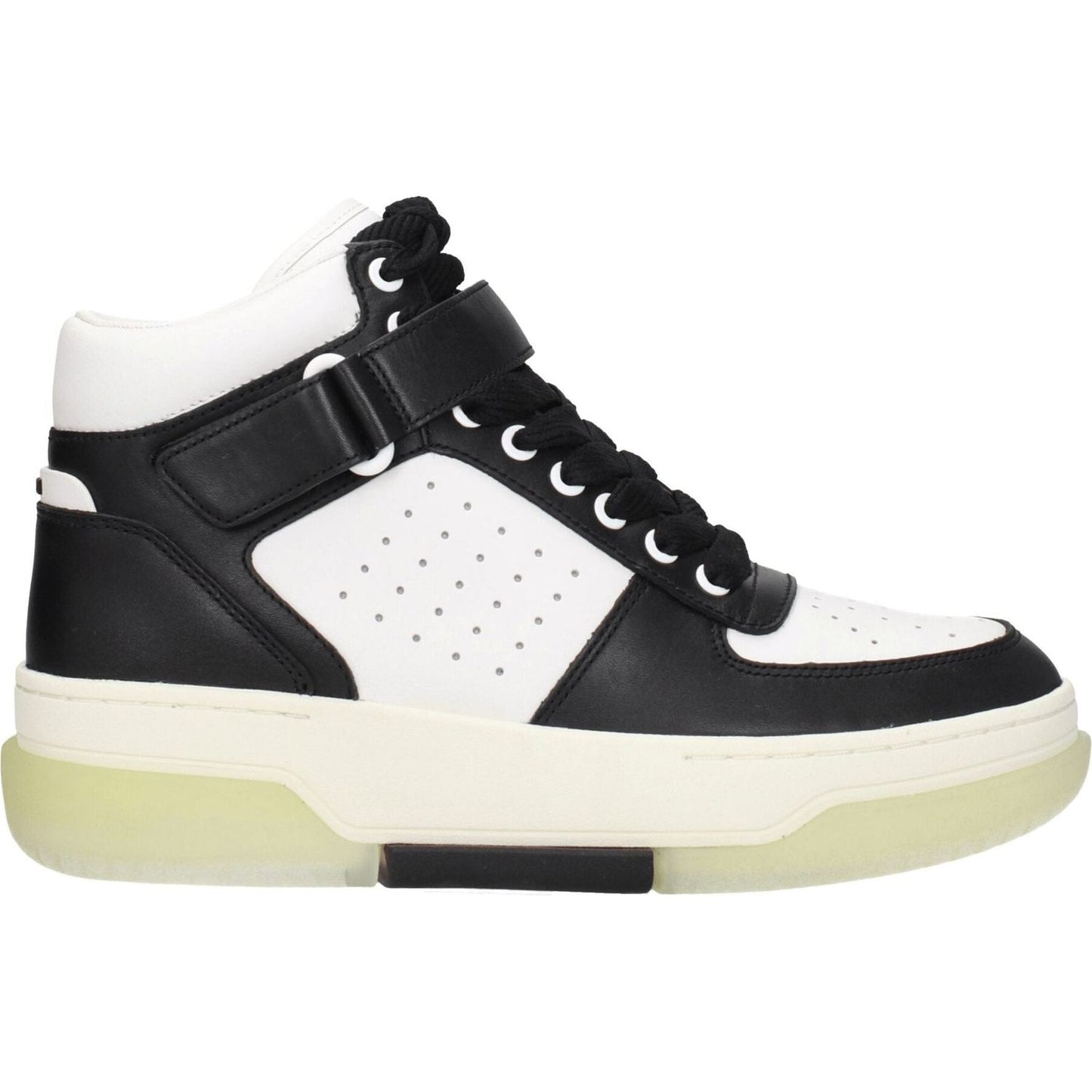Amiri Black Leather High Tops AM-8547333079305-EU44/US11