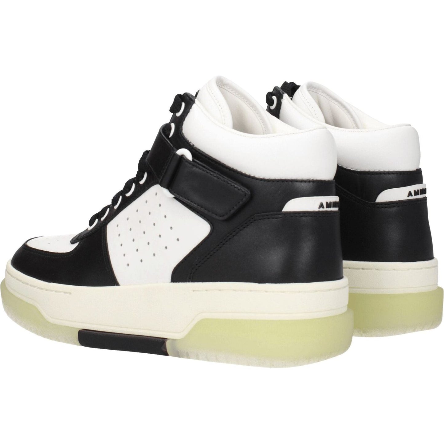 Amiri Black Leather High Tops AM-8547333079305-EU44/US11