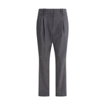 Brunello Cucinelli Virgin wool Pants BR-MG912P9029C870-IT42 | L