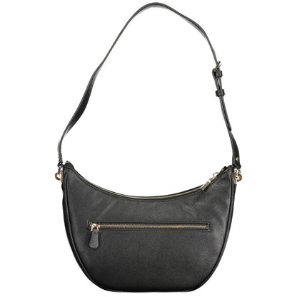 Guess Jeans Nero Poliuretano Women Handbag