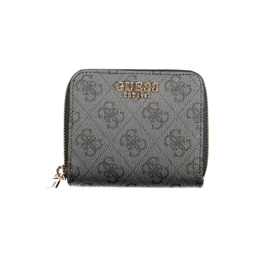 Guess Jeans Black Polyethylene Women Wallet
