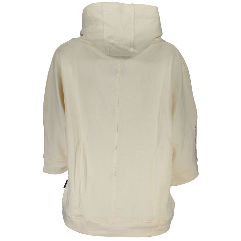 North Sails Bianco Cotton Women Sweatshirt