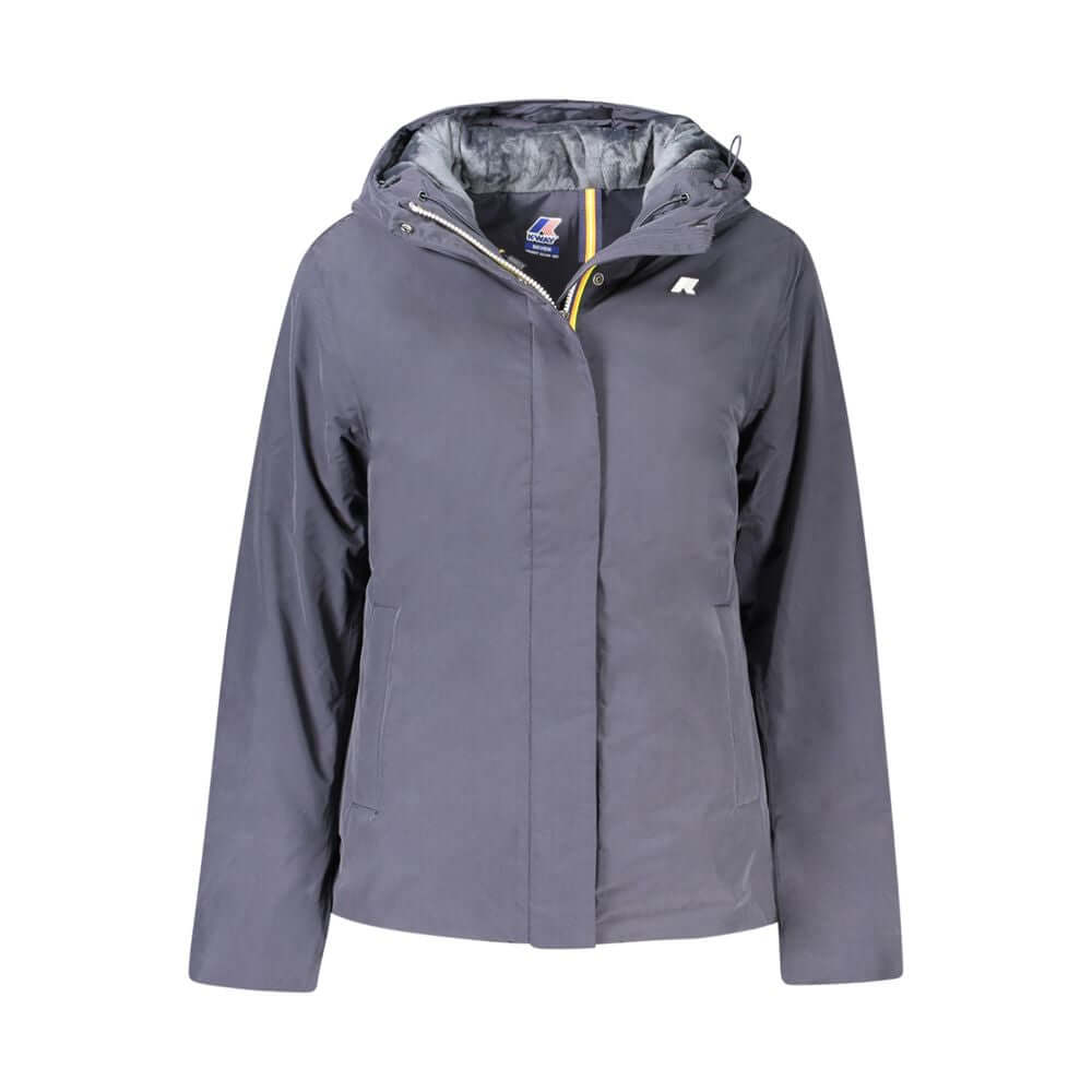 K-WAY Blue Polyamide Jackets & Coat KW-34158-L
