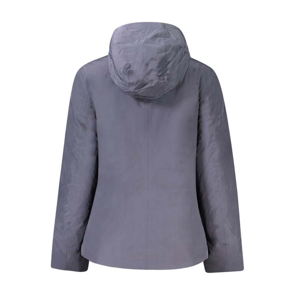 K-WAY Blue Polyamide Jackets & Coat KW-34158-L