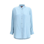 Gucci GG Supreme print silk Shirt GU-837168Z7ATQ4141-IT40 | M