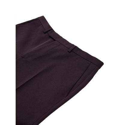 Gucci Bordeaux Wool Dress Pants