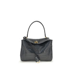 Balenciaga Rodeo Shoulder Bag in crocodile-print leather BA7897792AA5L1251BB
